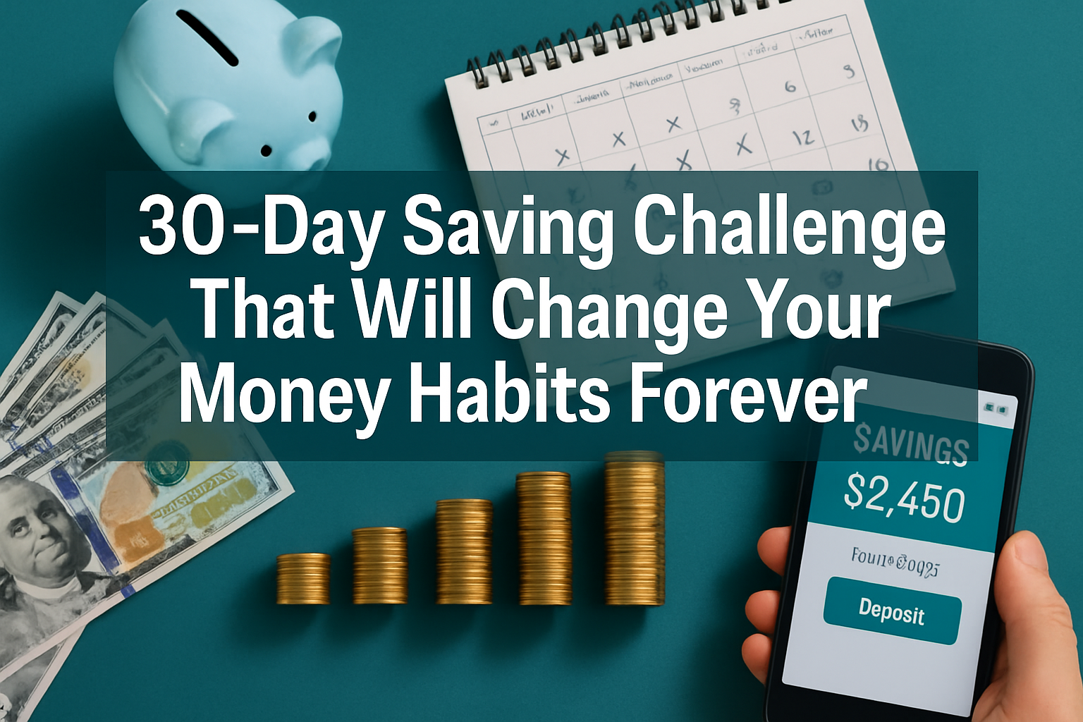 30-Day Saving Challenge That Will Change Your Money Habits Forever