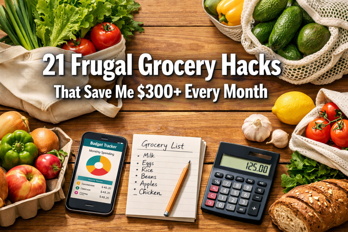 21 Frugal Grocery Hacks That Save Me $300+ Every Month (Without Clipping Coupons!)