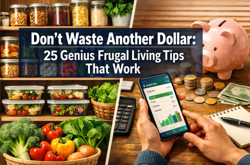 Don’t Waste Another Dollar: 25 Genius Frugal Living Tips That Work