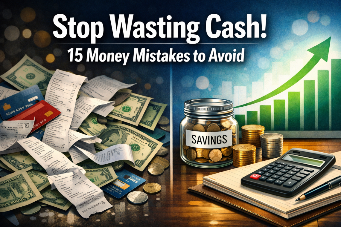 Stop Wasting Cash! 15 Money Mistakes to Avoid That Most People Still Make