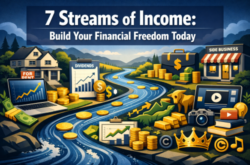 The 7 Streams of Income Explained (And How to Start Building Yours Today!)
