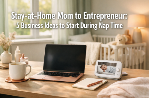 Stay-at-Home Mom Entrepreneur: 5 Business Ideas to Start During Nap Time