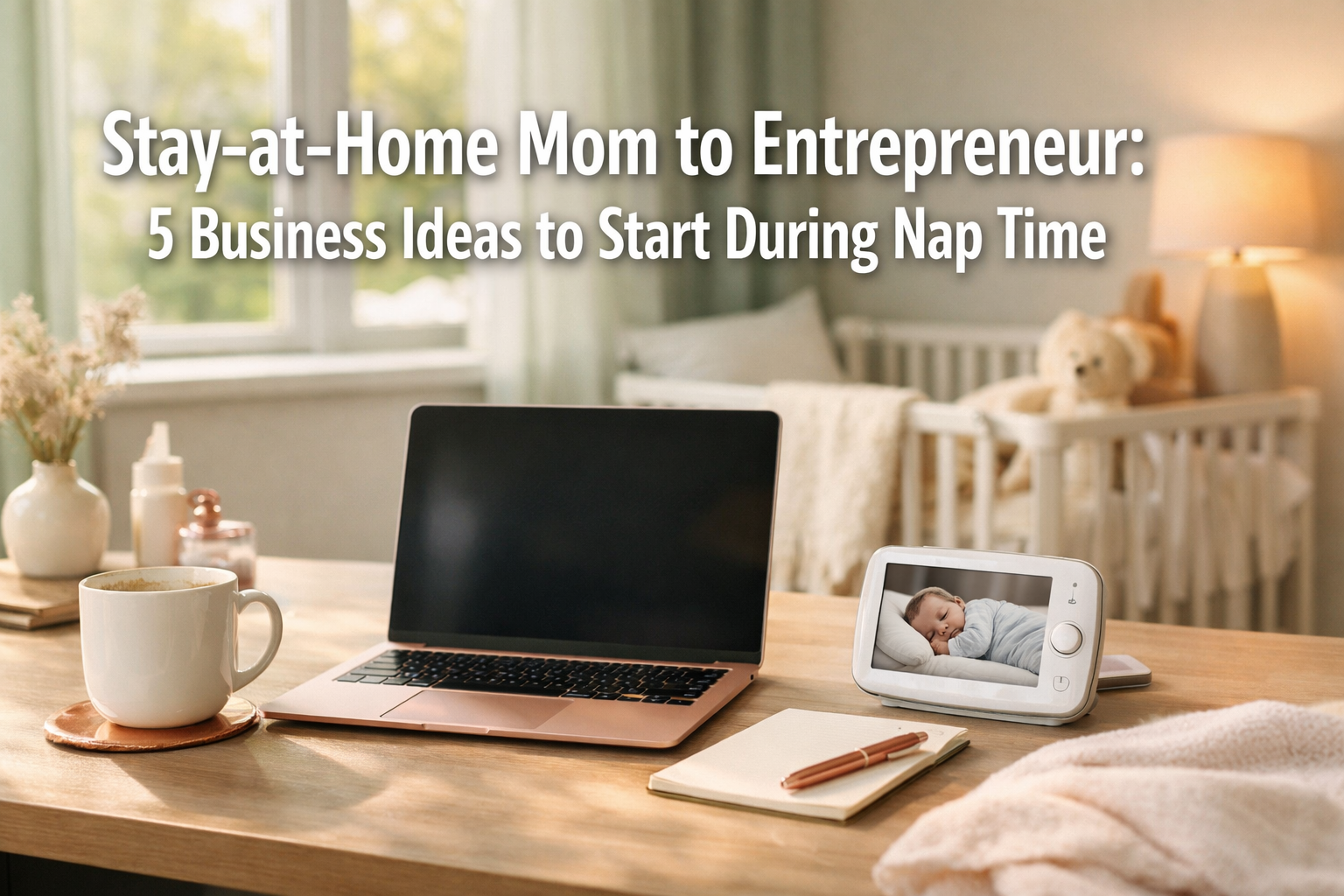 Stay-at-Home Mom Entrepreneur: 5 Business Ideas to Start During Nap Time