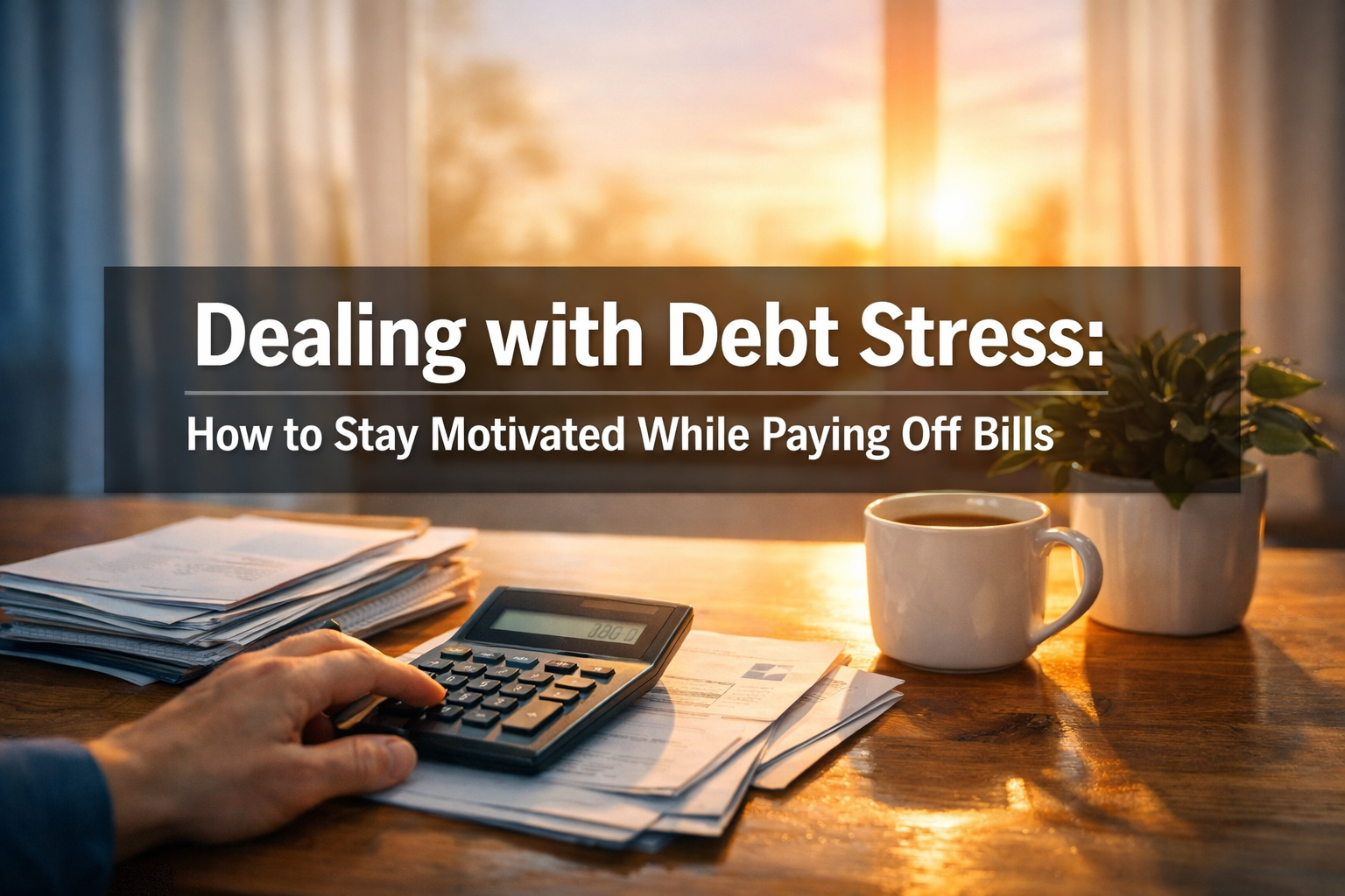 Dealing with Debt Stress: How to Stay Motivated While Paying Off Bills