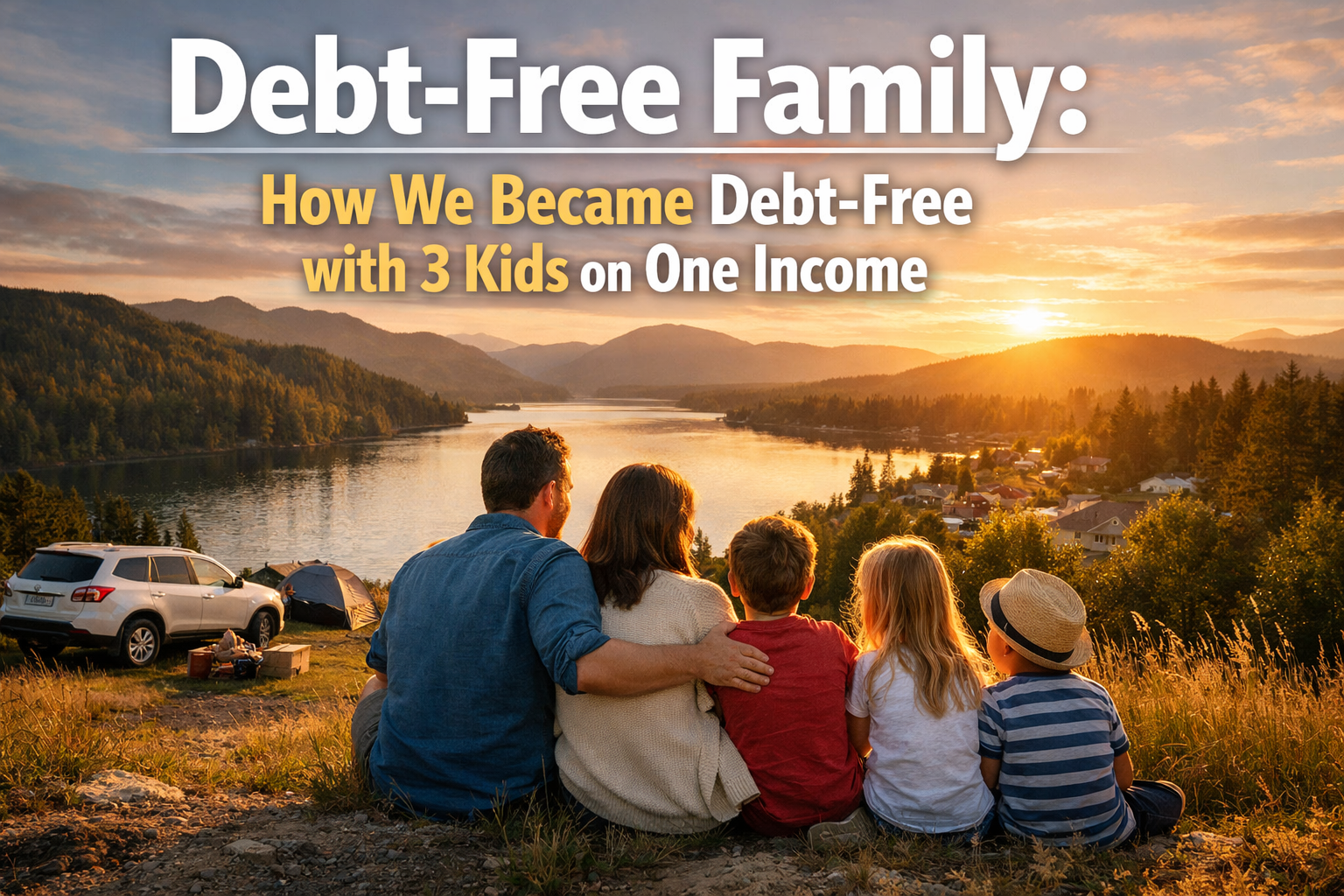 Debt-Free Family: How We Became Debt-Free with 3 Kids on One Income