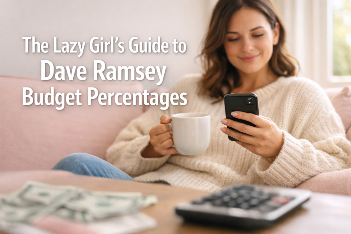 The Lazy Girl's Guide to Dave Ramsey Budget Percentages (No Spreadsheets Needed!)