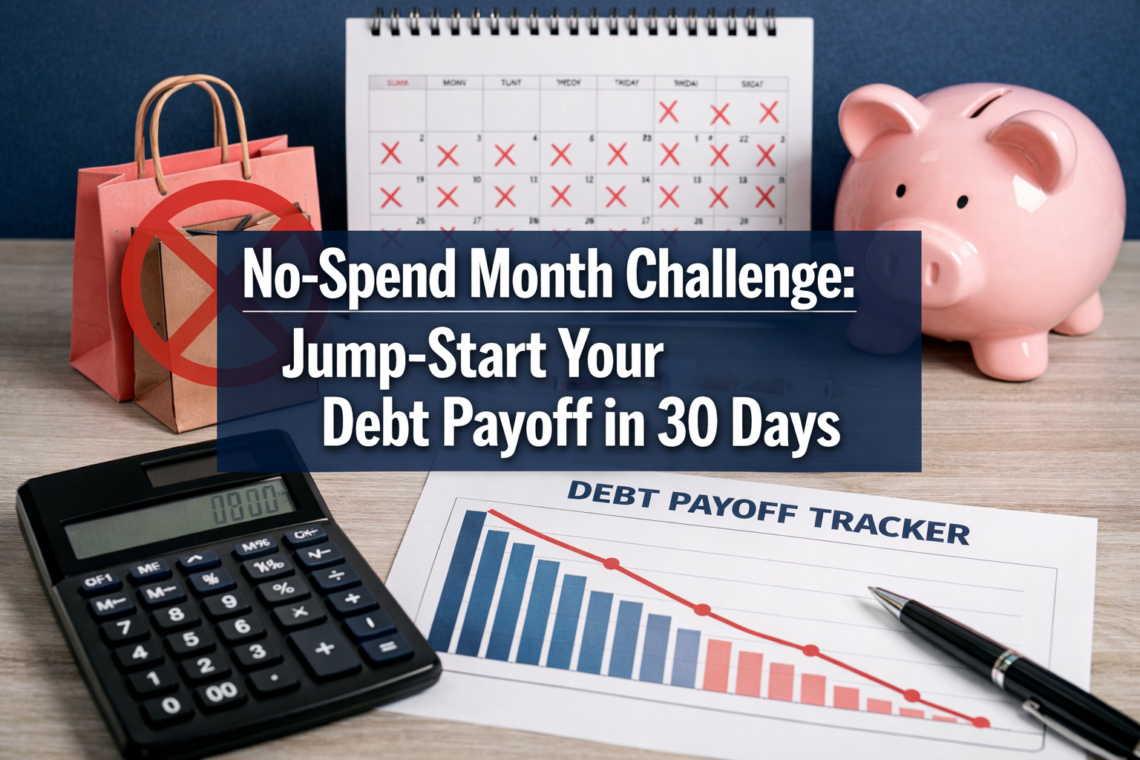 No-Spend Month Challenge: How a 30-Day Spending Freeze Jump-Started My Debt Payoff