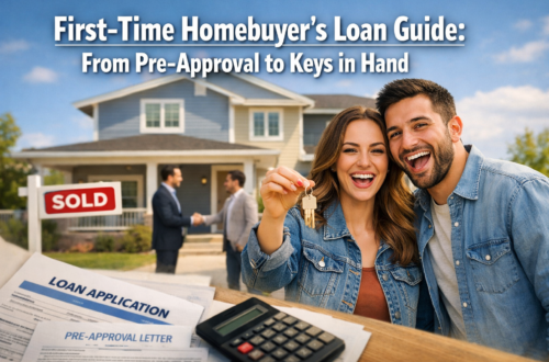 First-Time Homebuyer's Loan Guide: From Pre-Approval to Keys in Hand