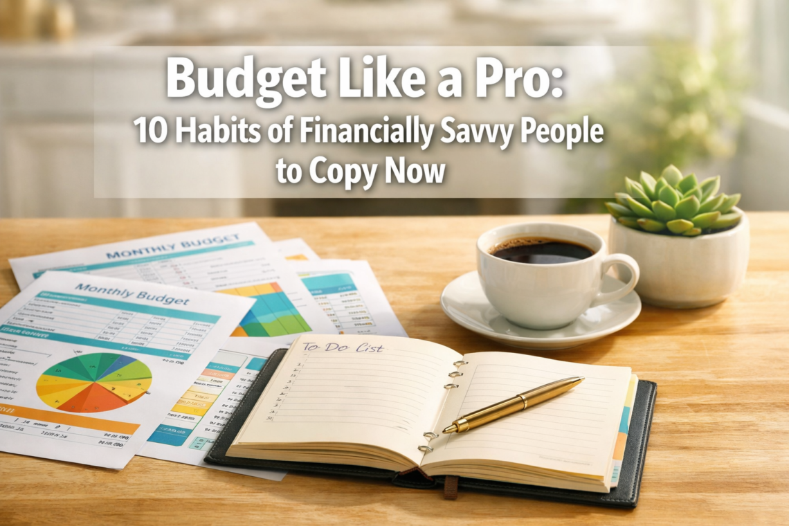 Budget Like a Pro: 10 Budgeting Habits of Financially Savvy People to Copy Now