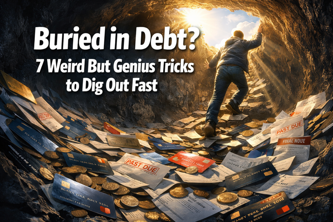 Buried in Debt? 7 Weird But Genius Tricks People Use to Dig Out Fast