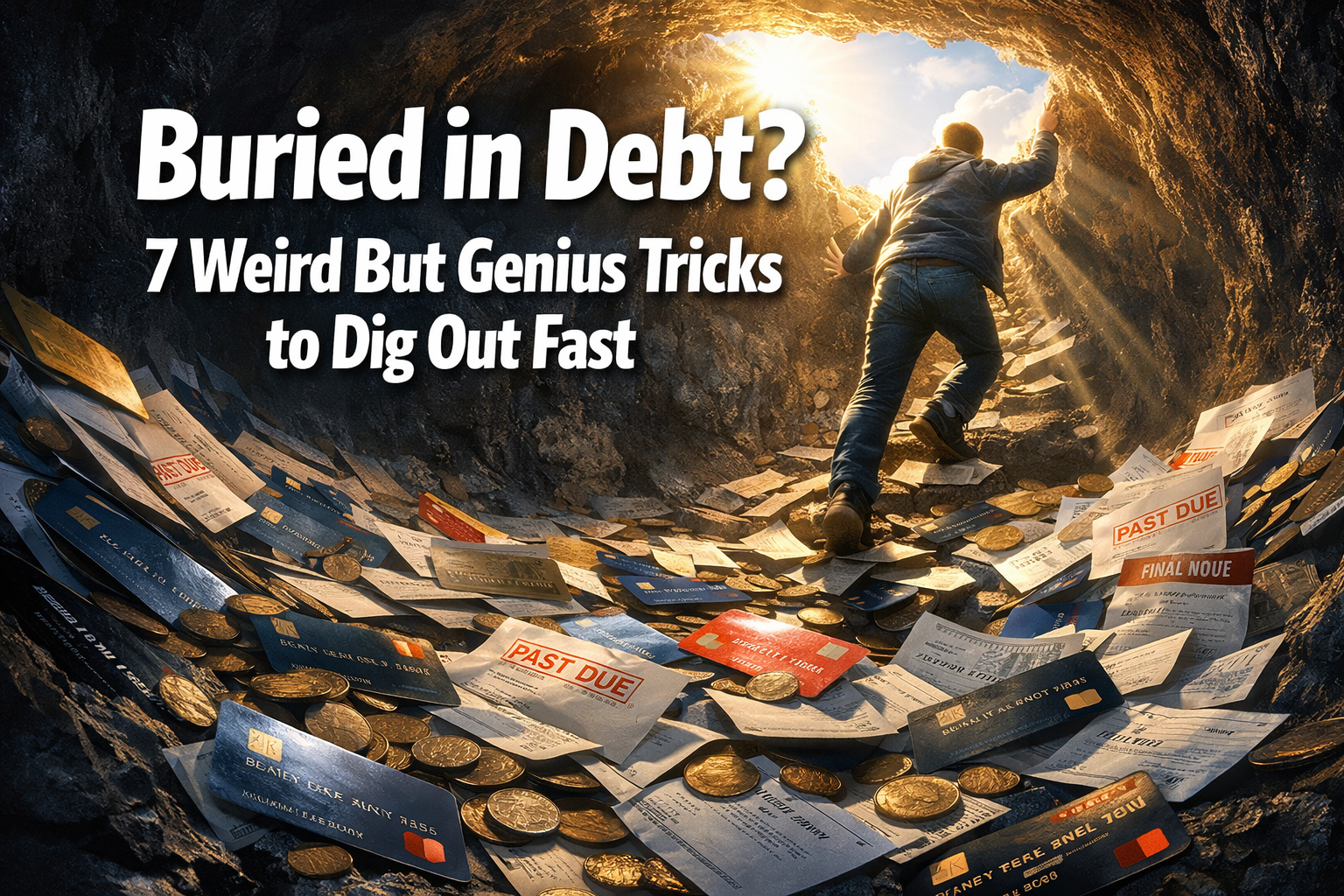 Buried in Debt? 7 Weird But Genius Tricks People Use to Dig Out Fast